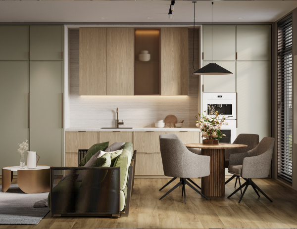 ЛДСП Шалфей 16 мм 2750*1830 РЕ